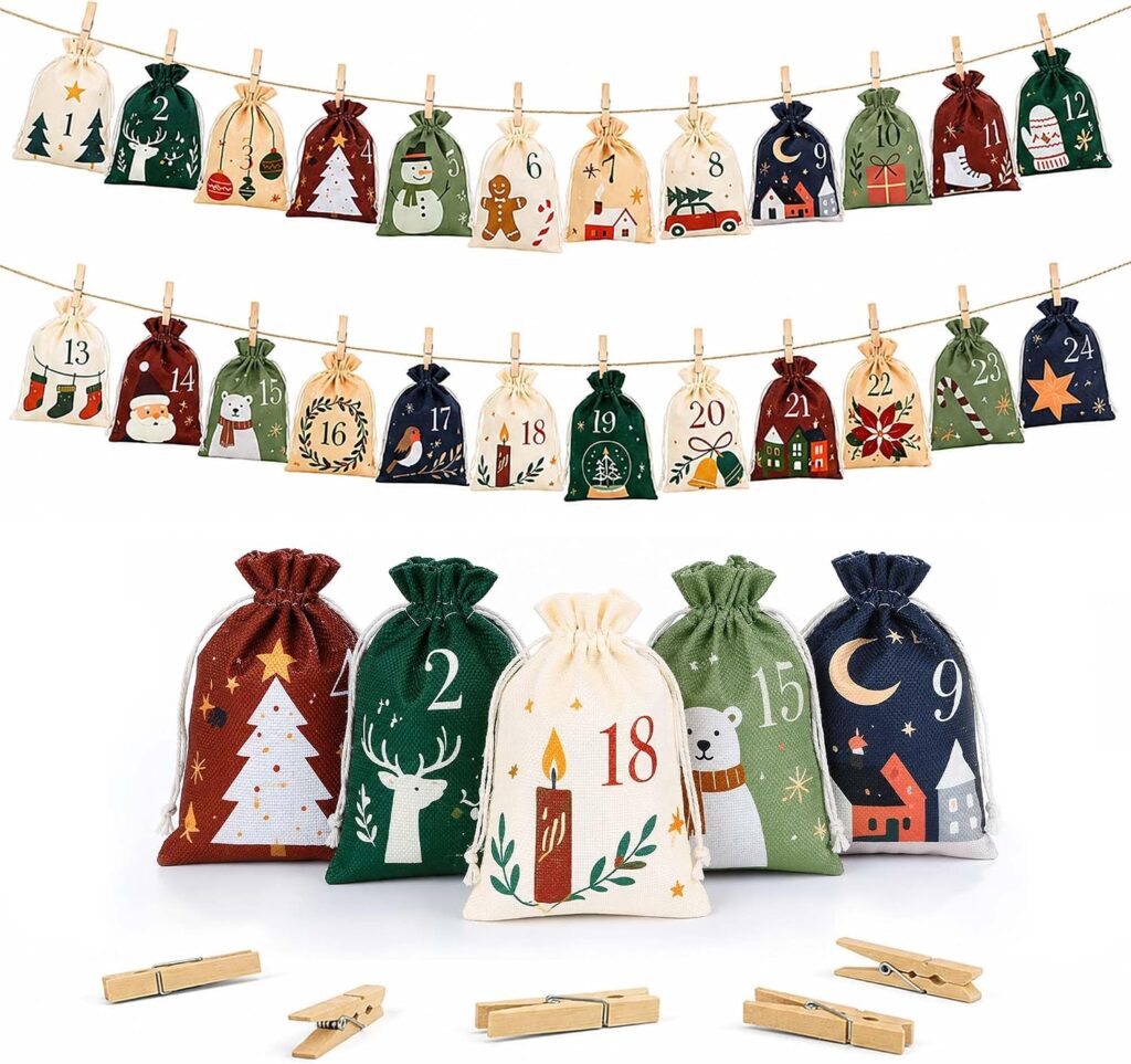 Adventskalender zum Befüllen