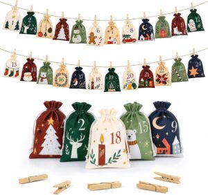 Adventskalender zum Befüllen