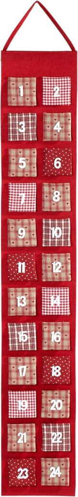Adventskalender zum Aufhängen und selbst Befüllen