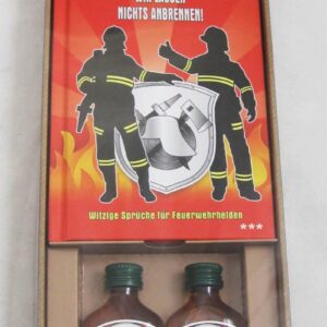 Geschenkset für richtige Feuerwehr Männer