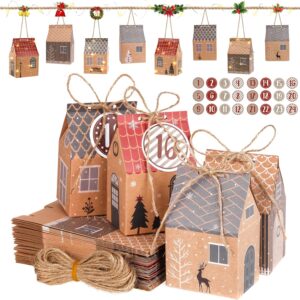 Adventskalender an einer Schnur - zum selbst befüllen