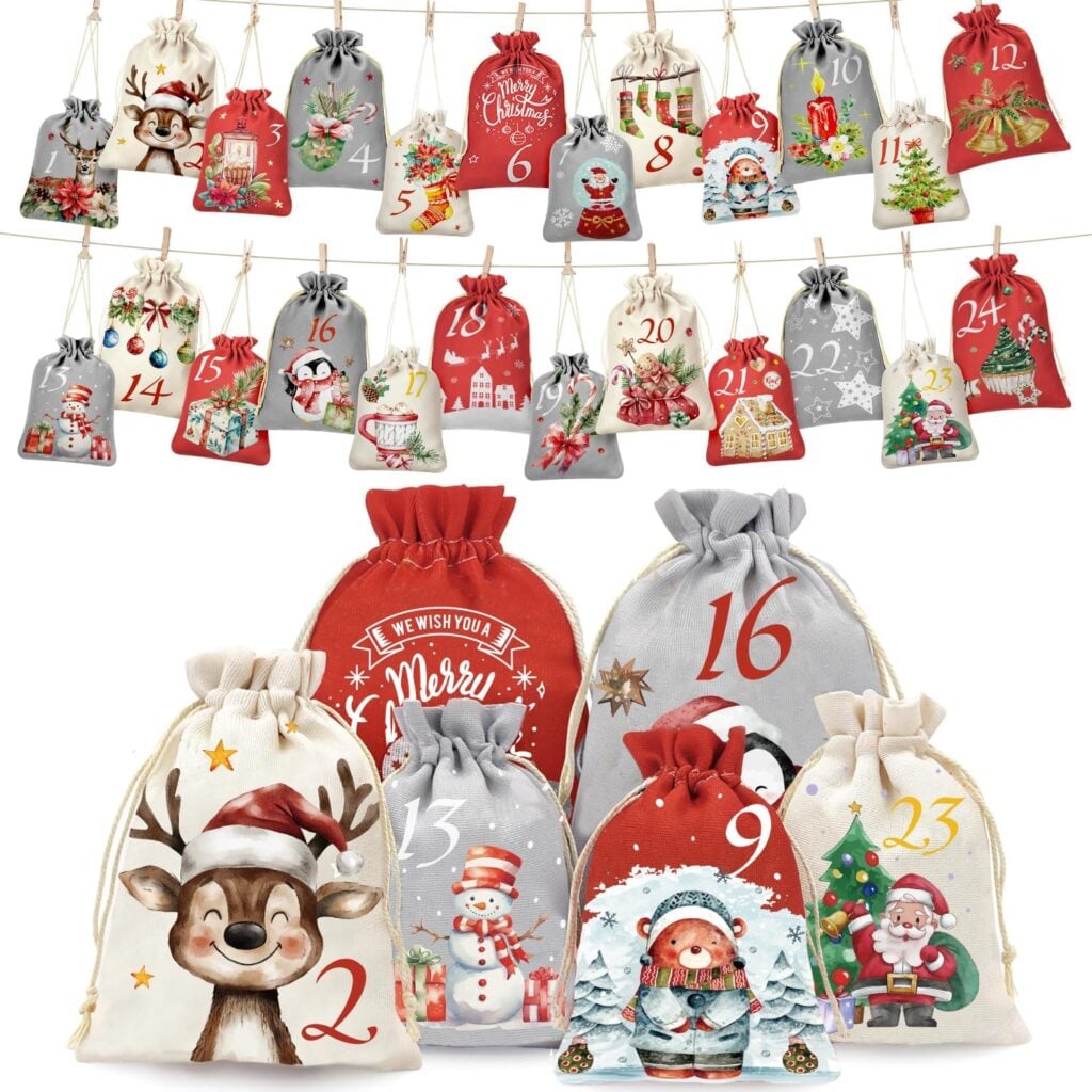 Adventskalender zum Selber befüllen