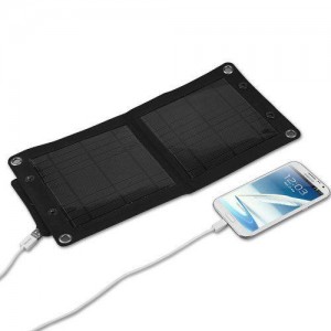 Solar Ladegeräts am Iphone