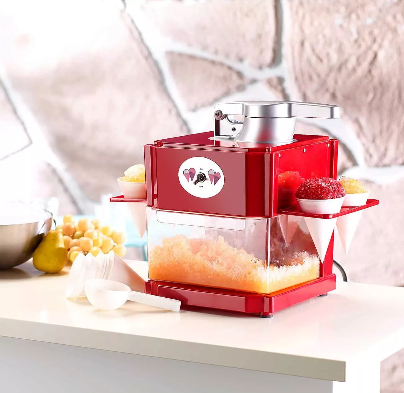 nostalgische Slush & Softeis Maschine