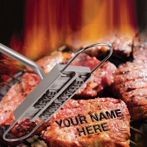 Grill Brandeisen Buchstaben Steak BBQ Stempel Brandzeichen Geschenk für Männer