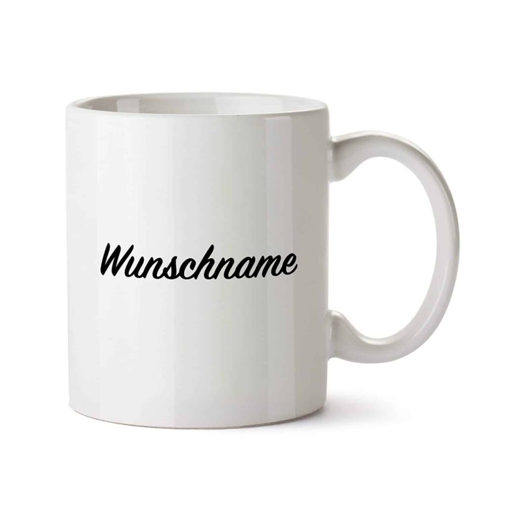 Tasse mit deiner Botschaft