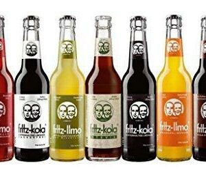 12 Flaschen Fritz Limo und -Cola im Set