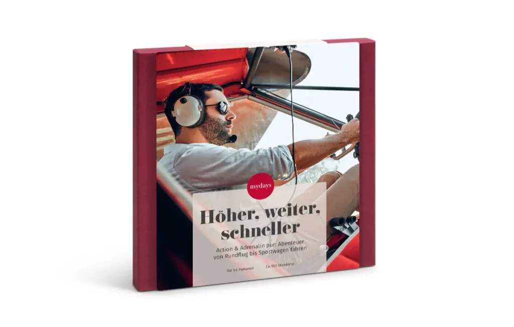 Die Mydays Erlebnisbox für echte Kerle