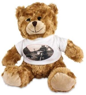 Teddybär mit deinem Foto auf dem T-Shirt