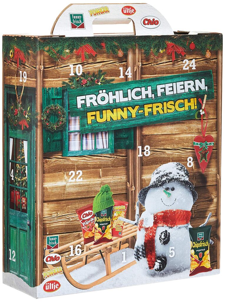 Chips und Knabber Adventskalender