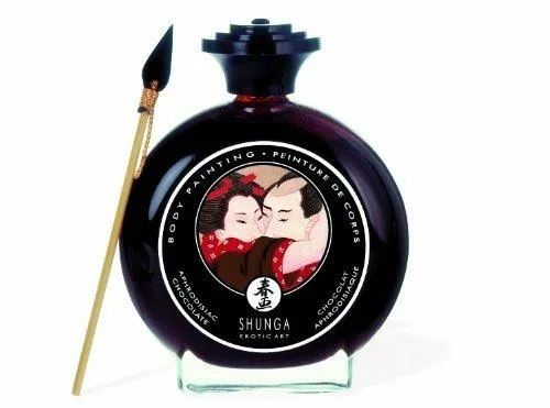 Essbares Schokolade Body Painting