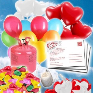 Helium Luftballons Set