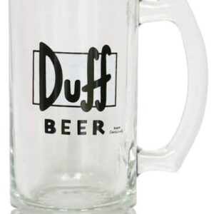 Homer Simpson Duff Bier Glas