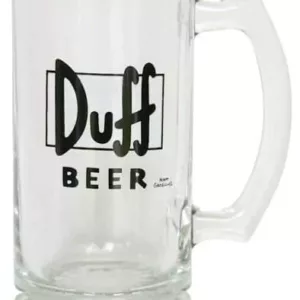 Homer Simpson Duff Bier Glas