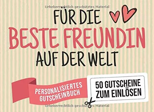 Gutscheinbuch für die beste Freundin