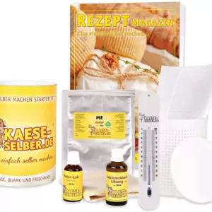 Das Käse Set zum Selbermachen für alle Käseliebhaber