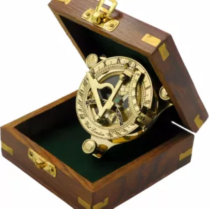 Nostalgische Taschen-Sonnenuhr