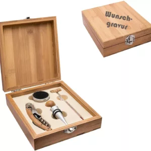 Wein Sommelier-Set - mit Gravur