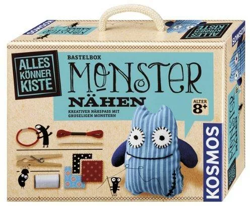 Monster nähen im Set