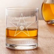 Personalisiertes Whiskyglas - Star of Fame