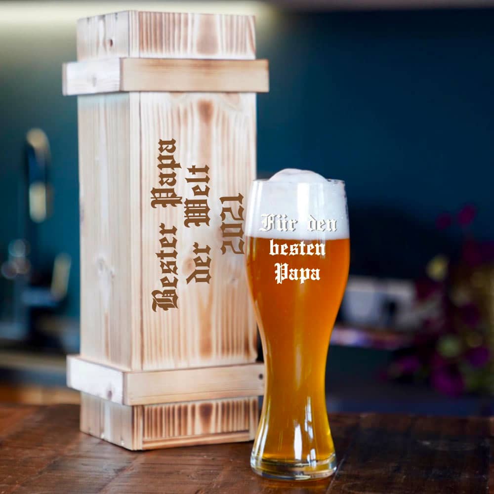 Geburtstagsbier mit Gravur - Geschenk für Biertrinker!