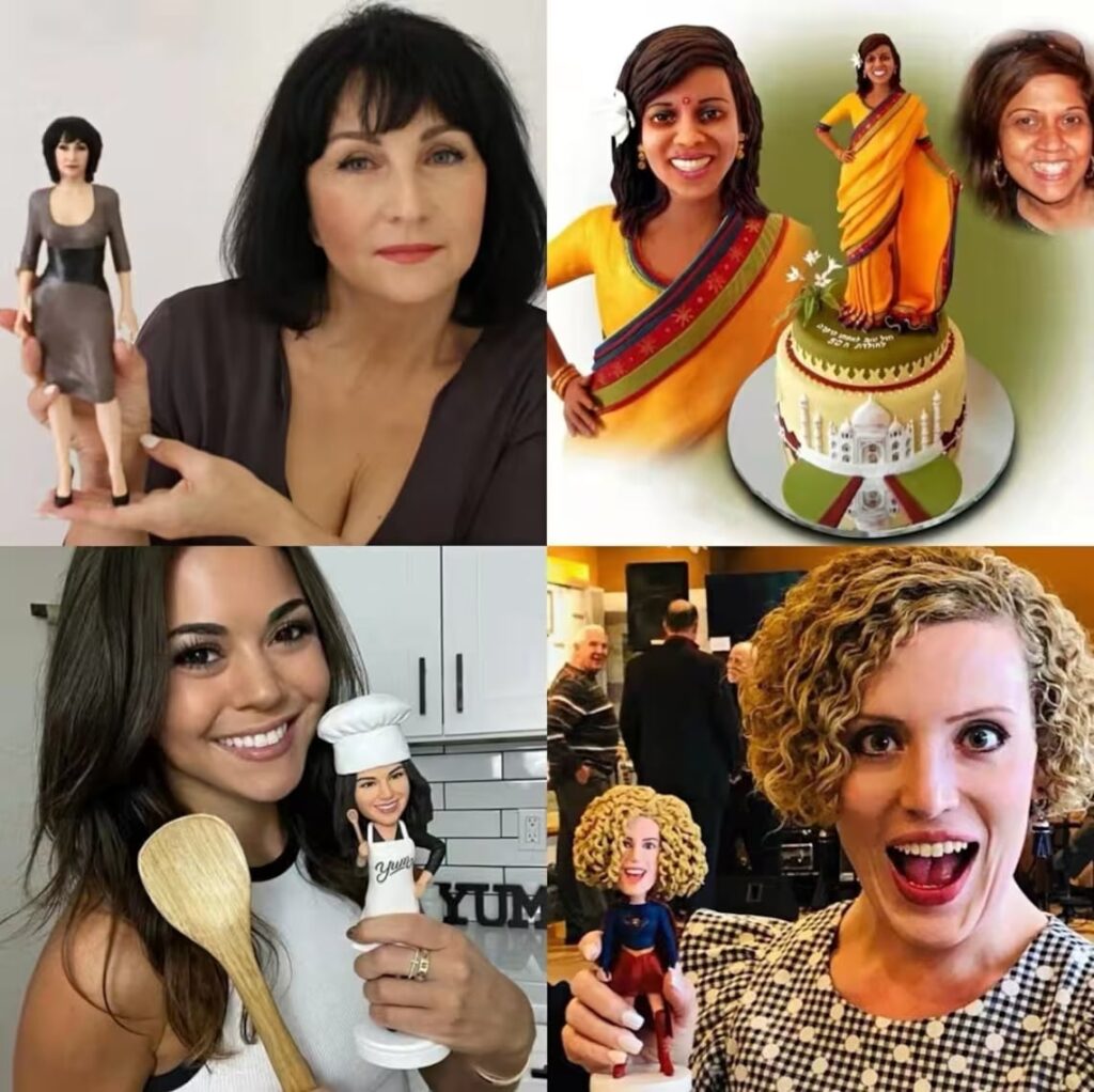 3D Comicfigur für Frauen vom Foto