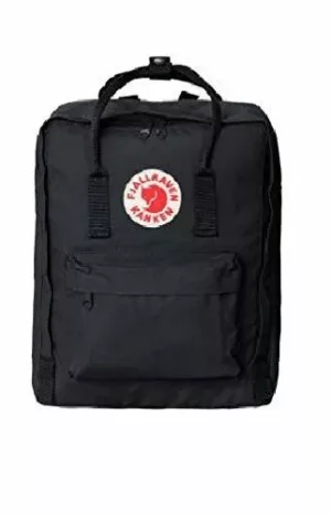 schwarzer Fjällräven Rucksack