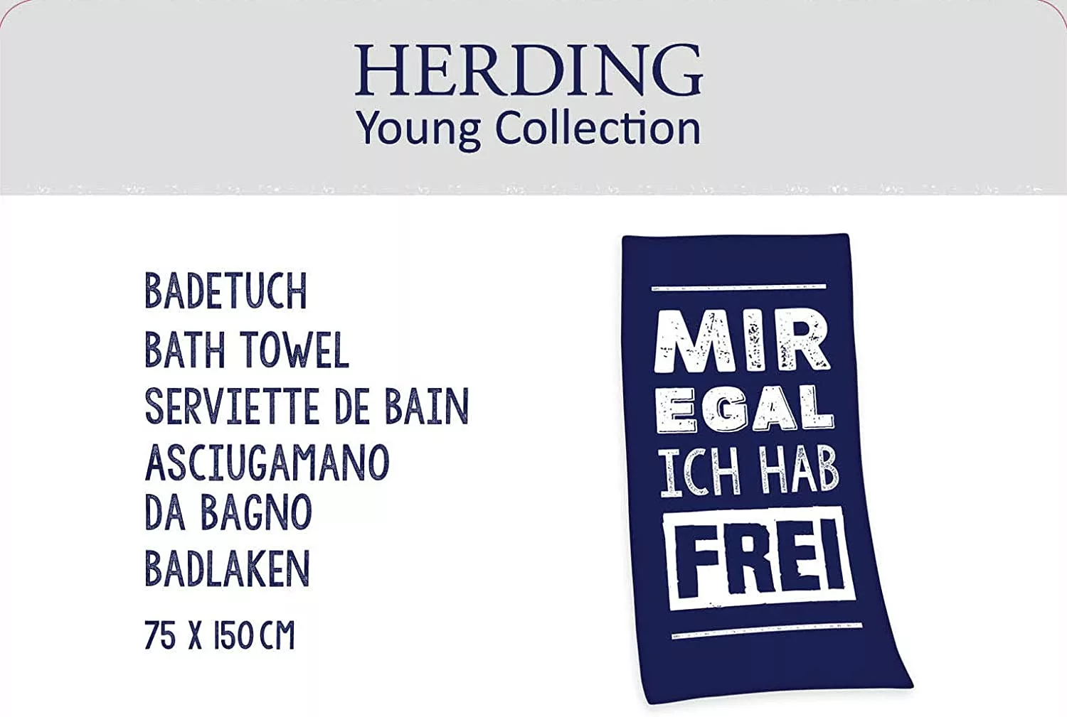 lustiges Handtuch