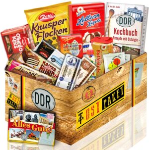 DDR-Süßigkeiten im Geschenkkarton