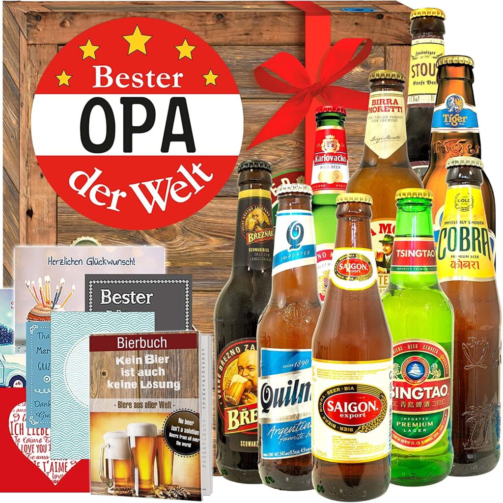 Bester Opa der Welt - Biergeschenk