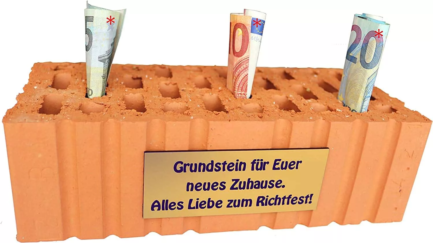 Geldgeschenk zum Richtfest