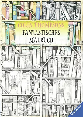 Malbuch mit Fantasiemotiven