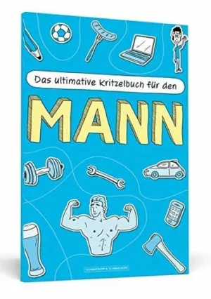 Kritzelbuch für Männer