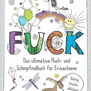 Schimpfmalbuch für Erwachsene