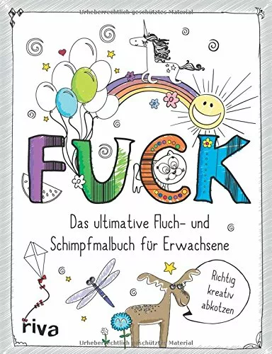 Schimpfmalbuch für Erwachsene