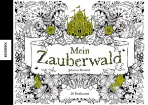 Postkarten zum Ausmalen: Zauberwald