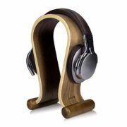 Kopfhörer Ständer Walnussholz - stilvolles Geschenk für Musikliebhaber