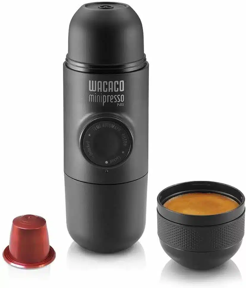 Die kleine Koffeinspritze - mobile Kaffeemaschine als Geschenkidee!