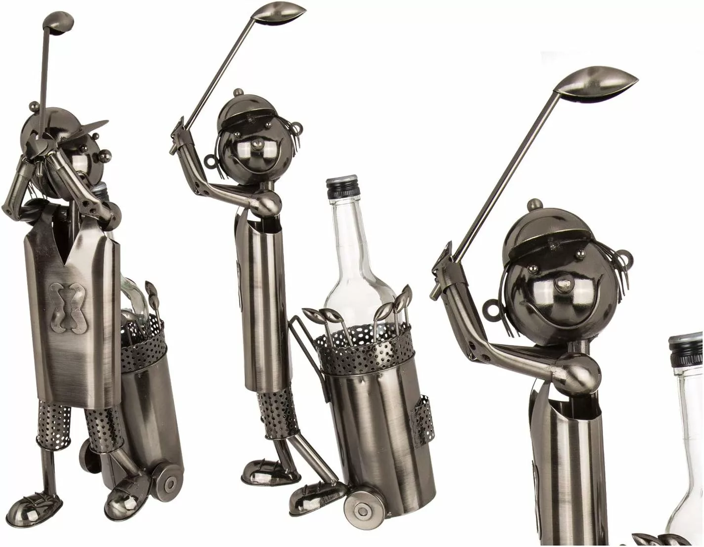 Weinflaschenhalter Golfcaddy