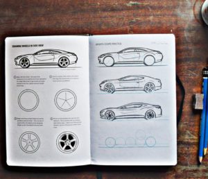 Autodesign-Zeichenbuch