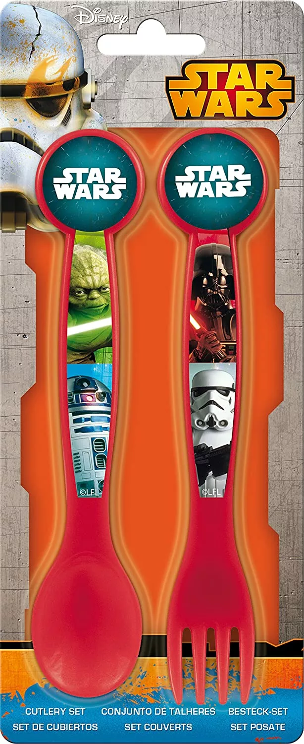 Star Wars Löffel und Gabel Set