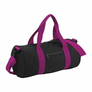 Bagbase Seesack Reisetasche mit lila Griffen