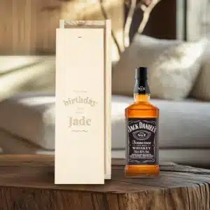 Whisky mit personalisierter Geschenkkassette