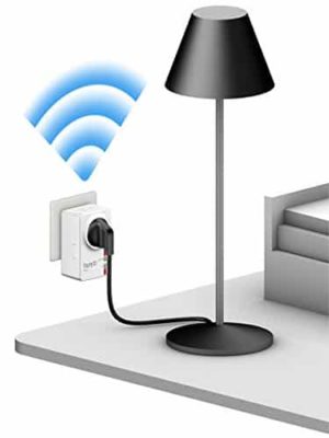 intelligente Steckdose für Lampe Stromverbrauch kontrollieren