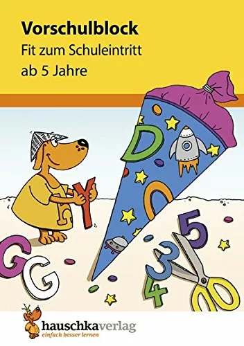 Vorschulgeschenk Vorschulblock