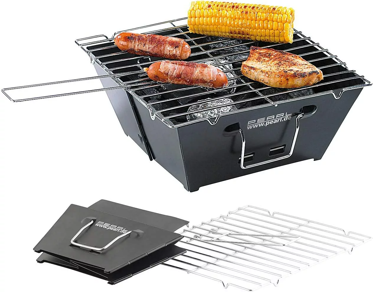 Klappgrill im Taschenformat