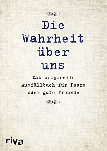 Paarbuch mit Ausfüllhilfe