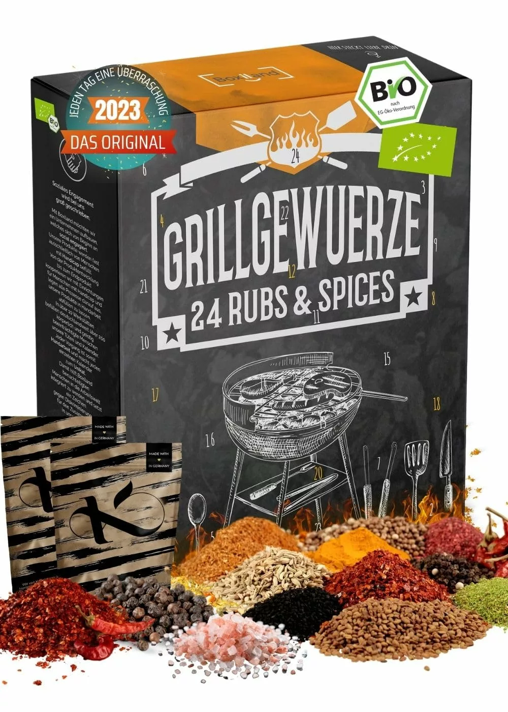 BBQ Grillgewürz-Adventskalender