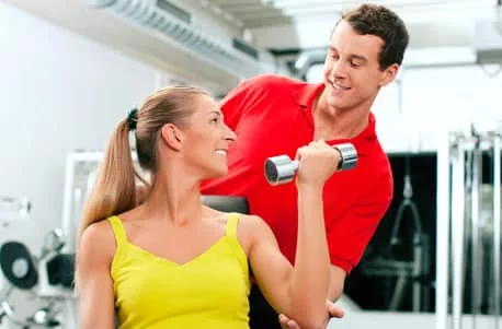 Training mit einem Personal Trainer