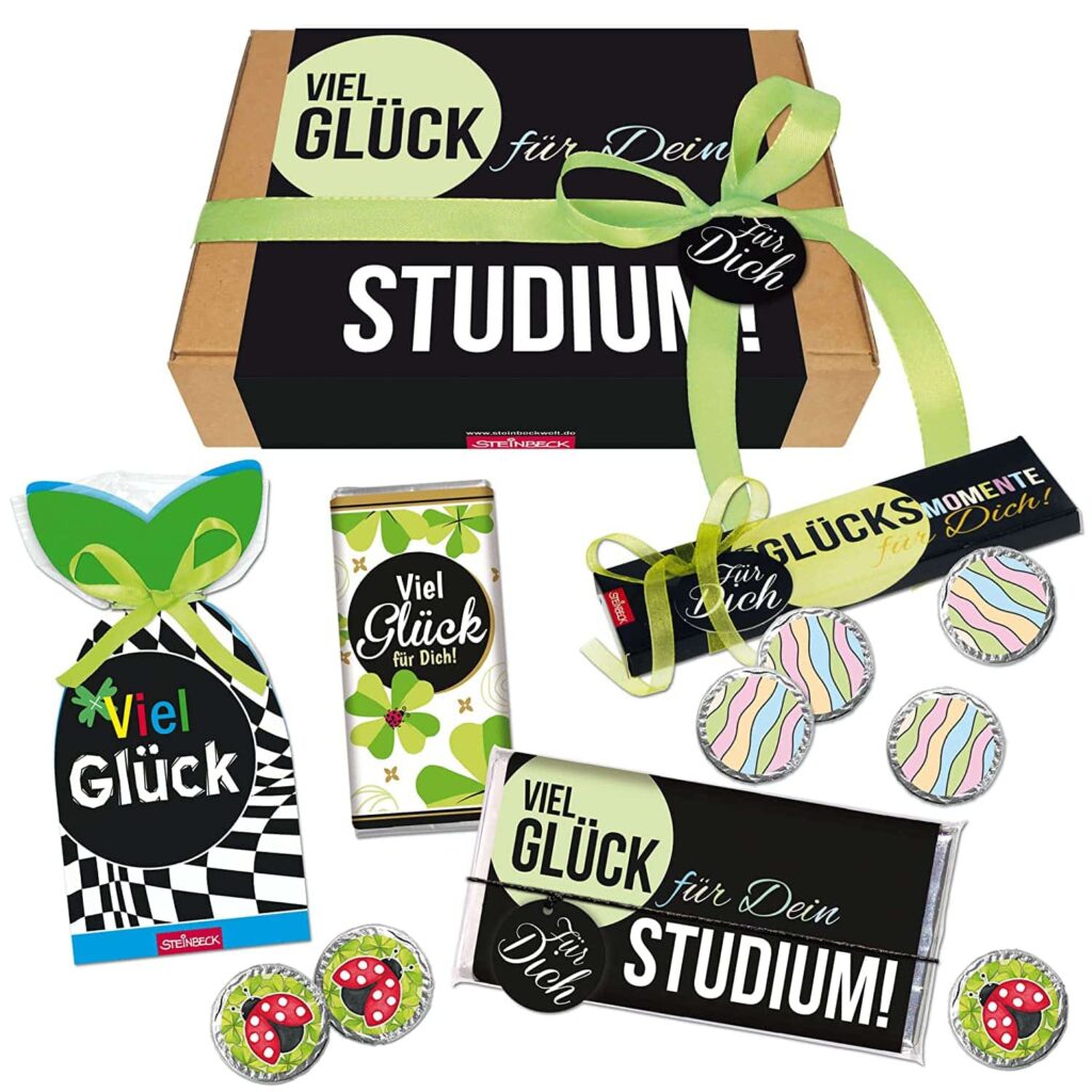 Geschenkbox für Studenten zur Lernmotivation!